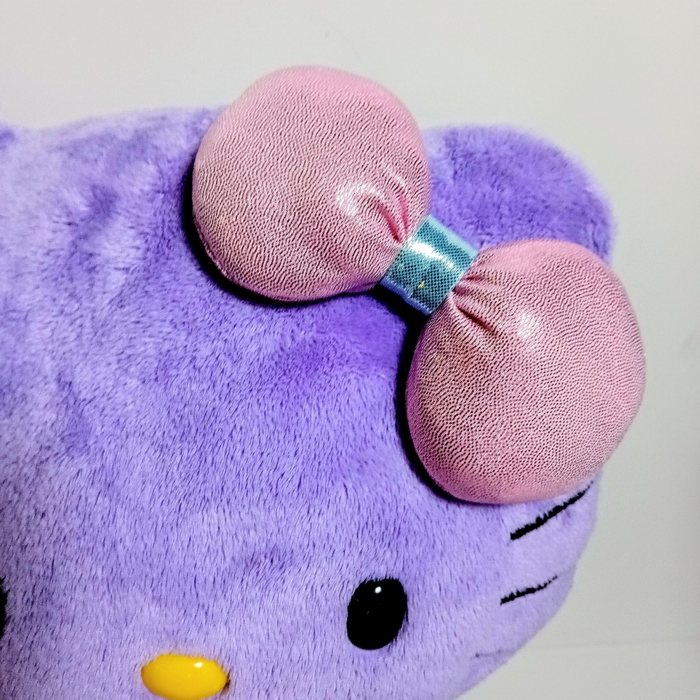 Hello Kitty Build a Bear Replacement Bow Pink Silver Metallic